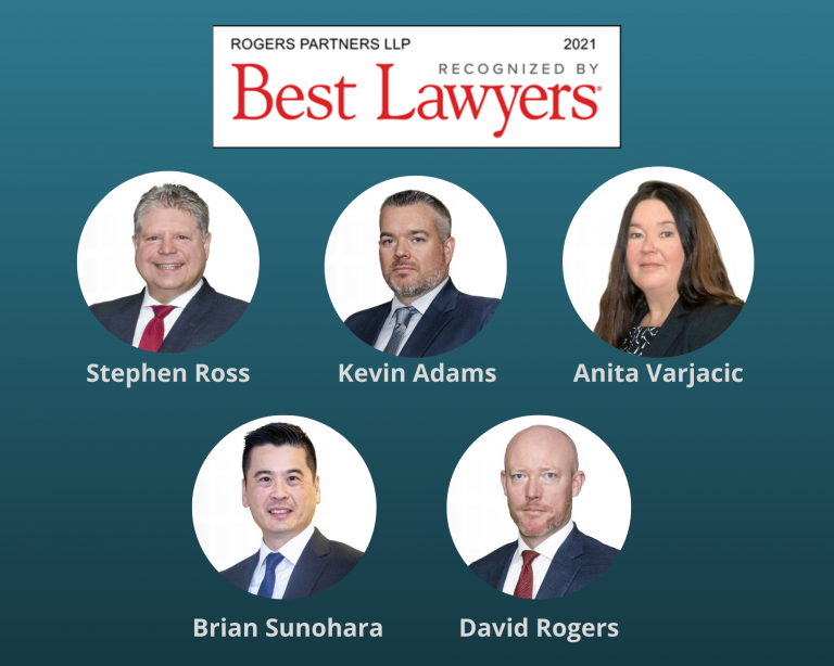 Multiple Lawyers from Rogers Partners in The Best Lawyers in Canada ...